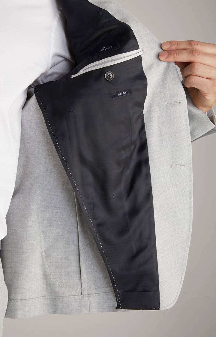 Joop Baukasten-Sakko Hoverest In Hellgrau Meliert