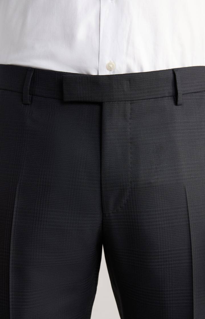 Joop Baukastenhose Blayr In Navy Kariert