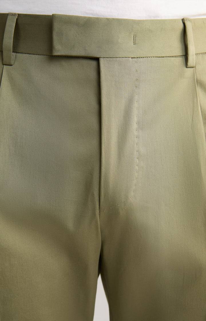 Joop Baumwoll-Baukasten-Hose Bennet In Oliv