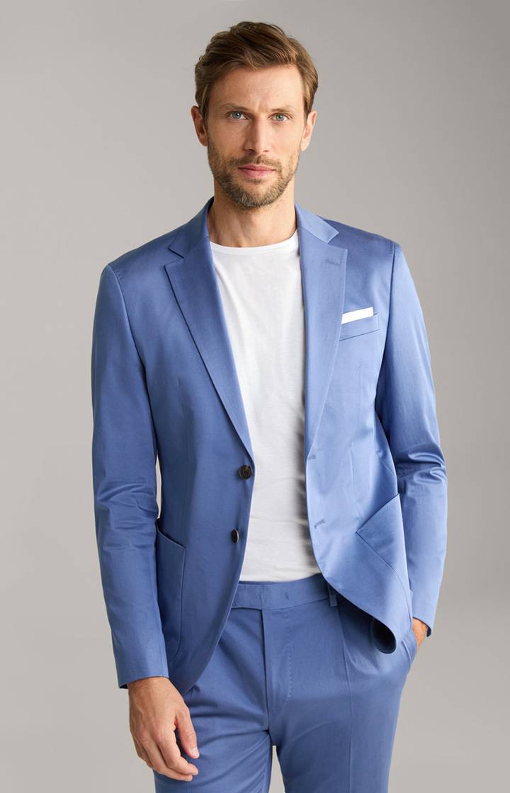 Joop Baumwoll-Baukasten-Sakko Dash in Hellblau