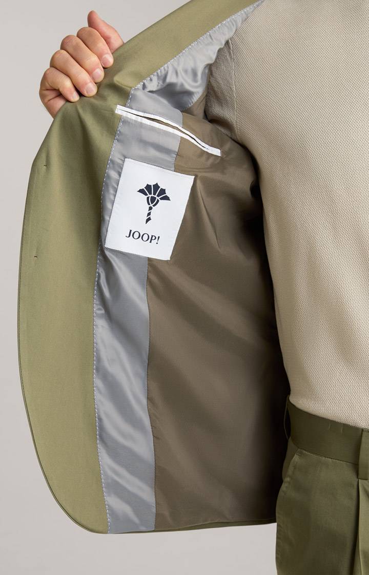 Joop Baumwoll-Baukasten-Sakko Dash In Oliv