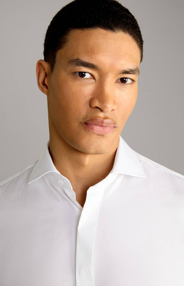 Joop Baumwoll-Hemd Pano In Weiß