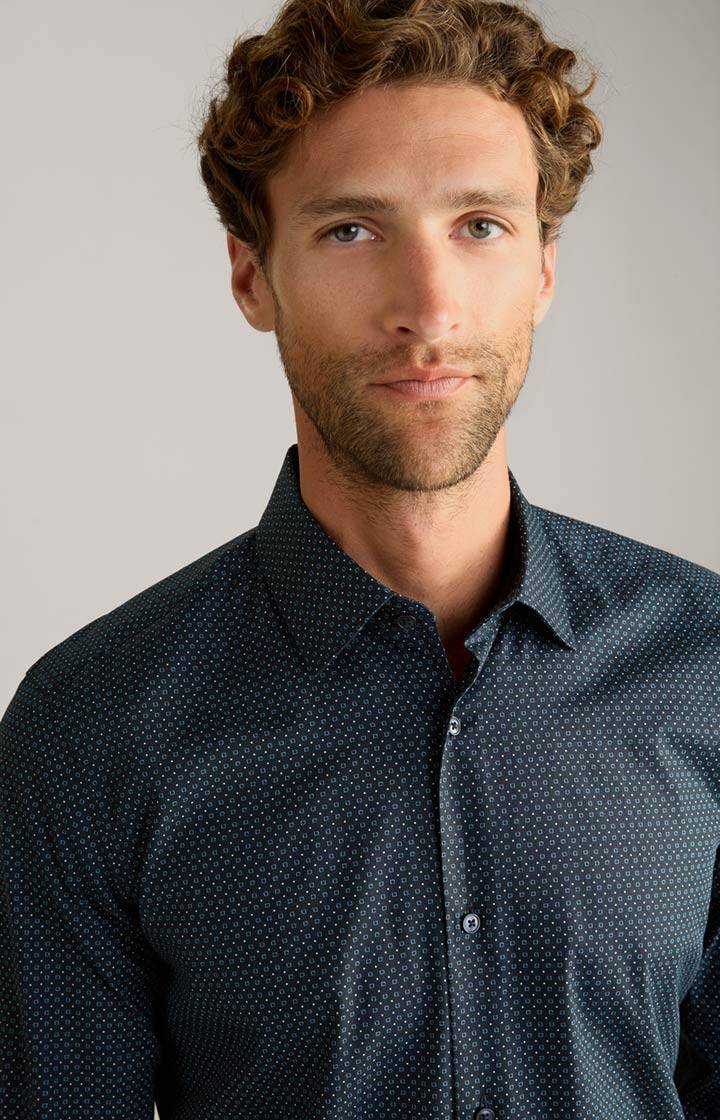 Joop Baumwoll-Hemd Pit In Navy