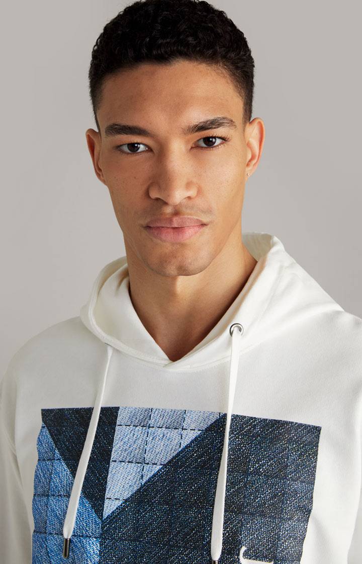 Joop Baumwoll-Hoodie Spike In Offwhite