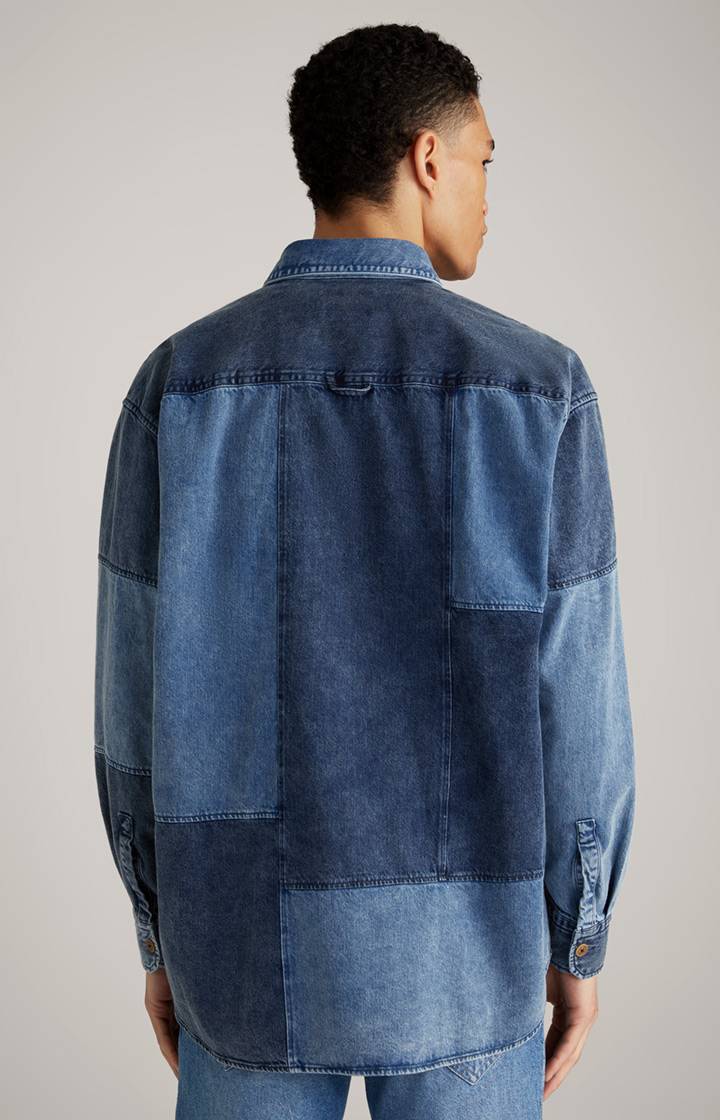 Joop Baumwoll-Jeanshemd Hermen In Blau