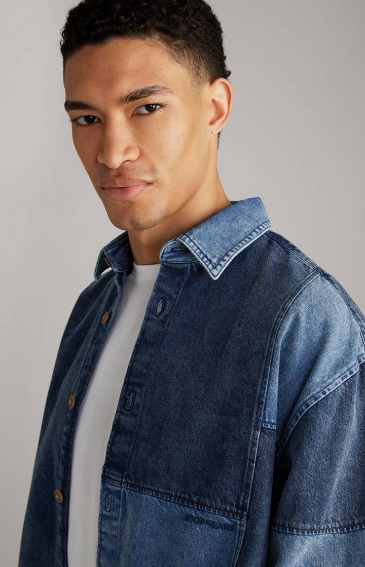 Joop Baumwoll-Jeanshemd Hermen In Blau