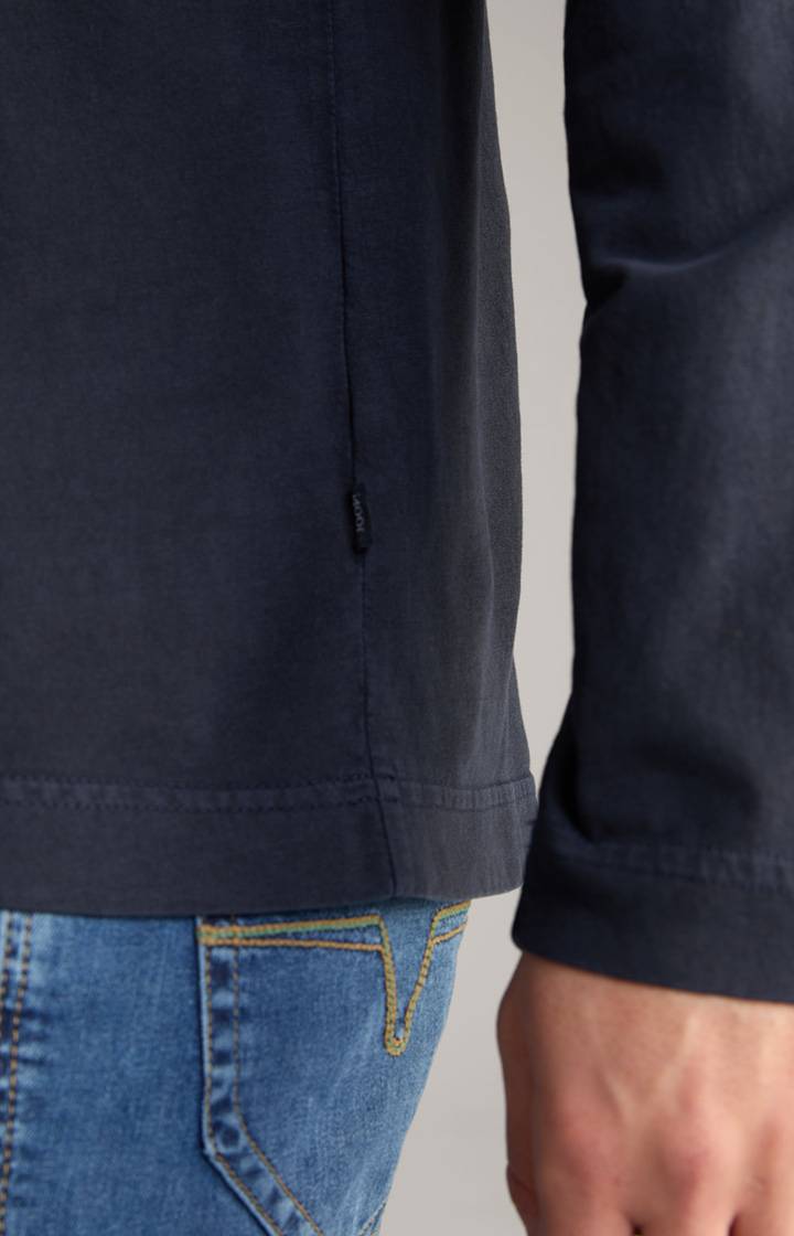 Joop Baumwoll-Langarmshirt Carlito In Navy