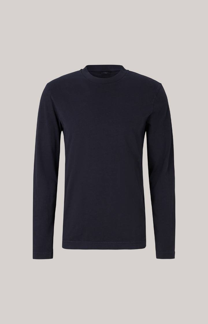 Joop Baumwoll-Langarmshirt Carlito In Navy