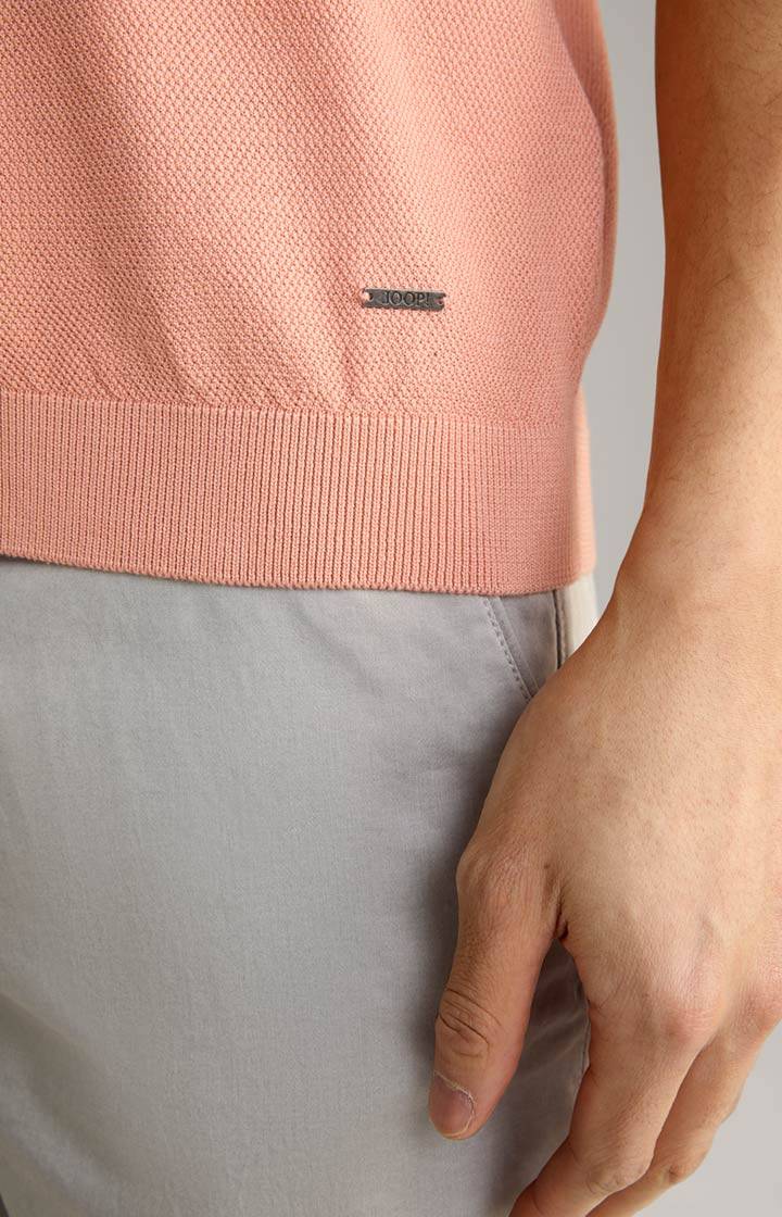 Joop Baumwoll-Poloshirt Vancro In Apricot