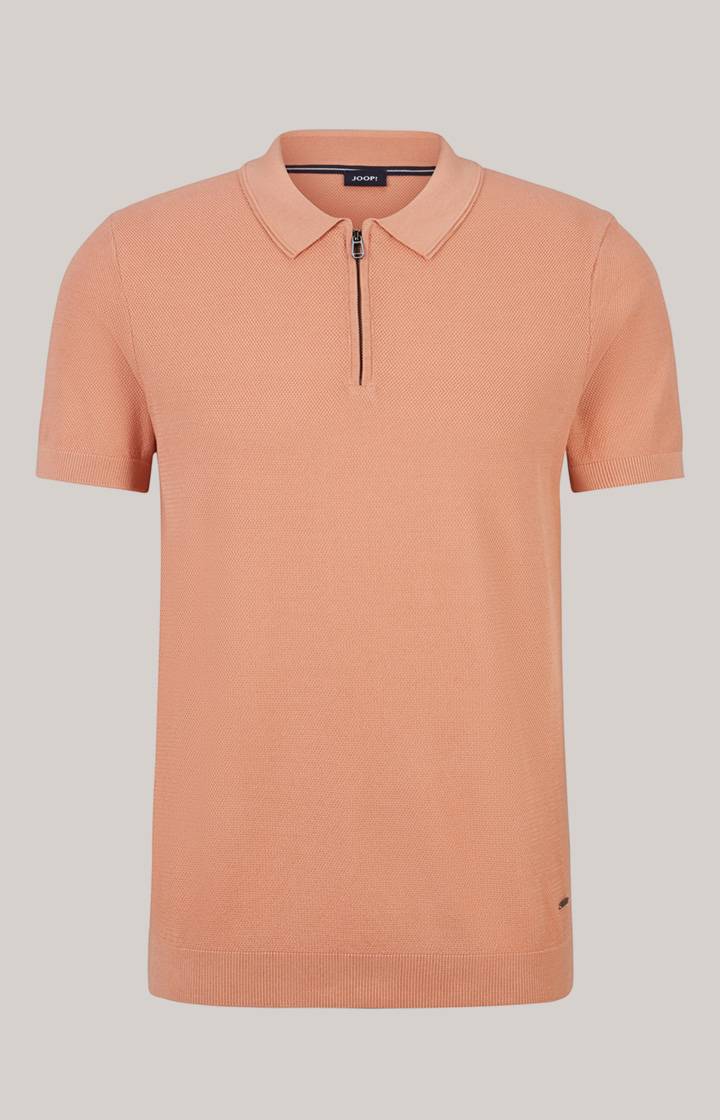 Joop Baumwoll-Poloshirt Vancro In Apricot