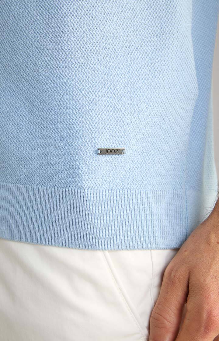 Joop Baumwoll-Poloshirt Vancro In Hellblau