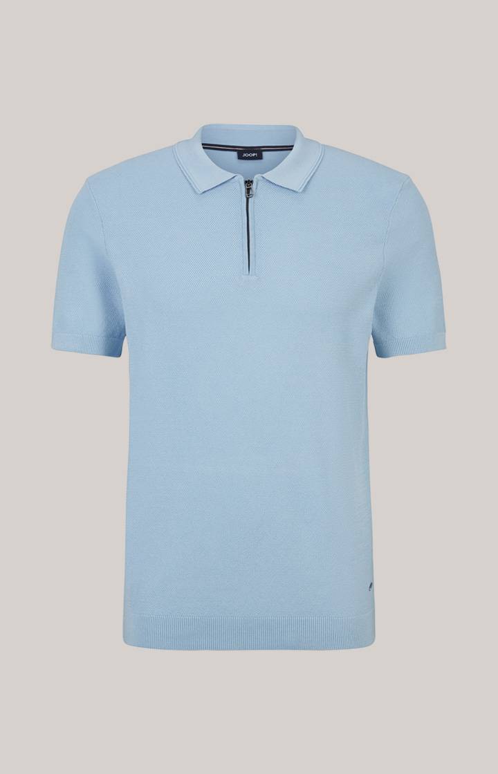 Joop Baumwoll-Poloshirt Vancro In Hellblau