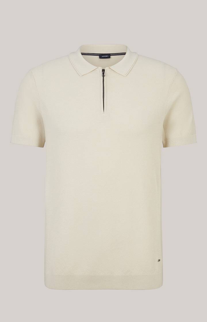 Joop Baumwoll-Poloshirt Vancro In Natural