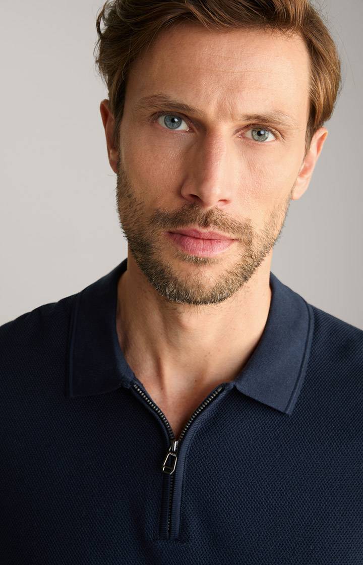 Joop Baumwoll-Poloshirt Vancro In Navy