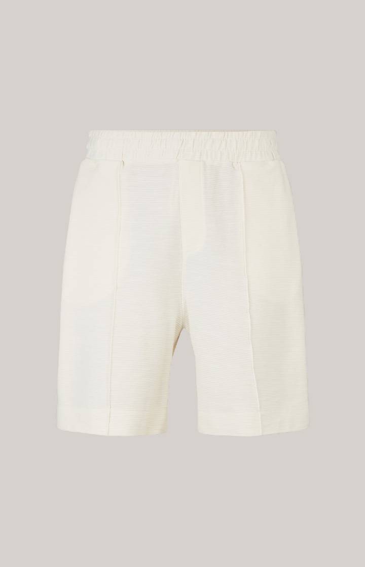 Joop Baumwoll-Shorts Damiano In Creme Strukturiert
