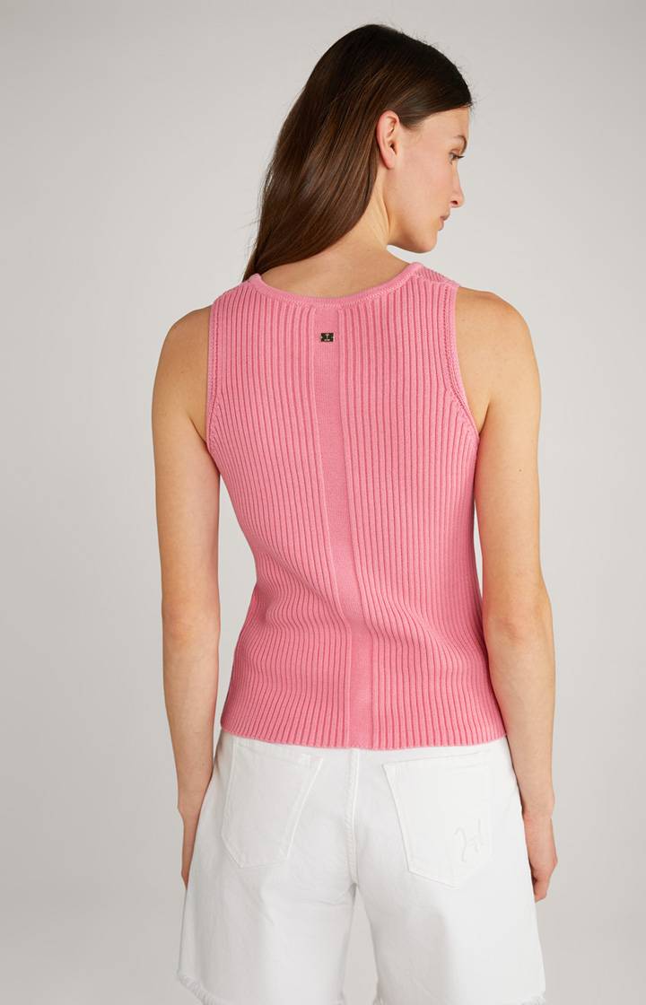 Joop Baumwoll-Strick-Top In Pink