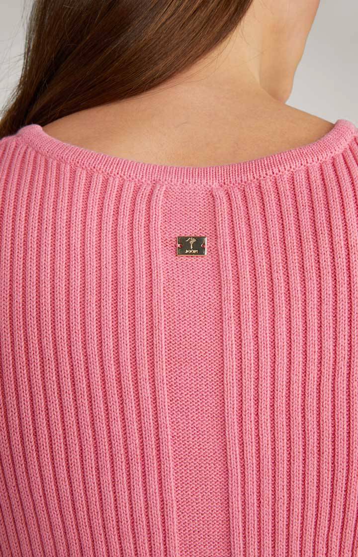 Joop Baumwoll-Strick-Top In Pink