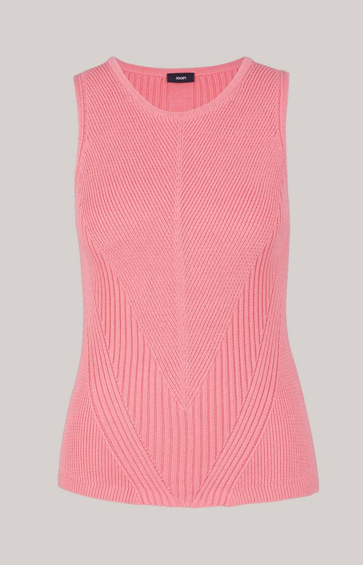 Joop Baumwoll-Strick-Top In Pink