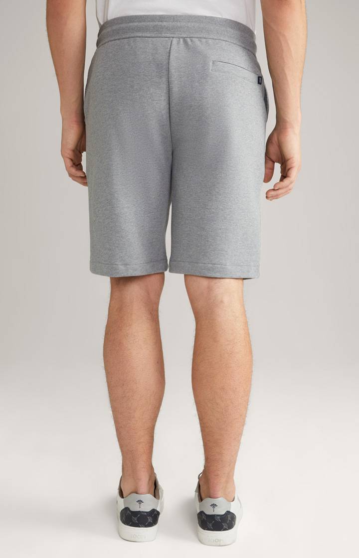 Joop Baumwoll-Sweat-Shorts Santo In Grau Meliert