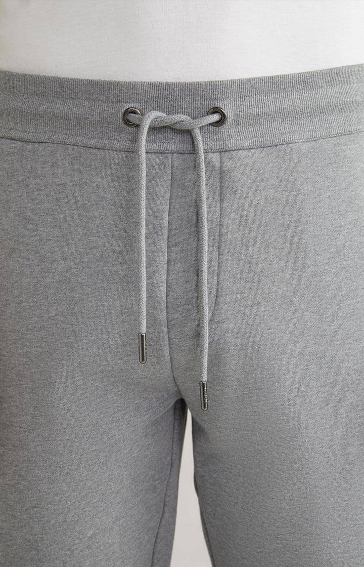 Joop Baumwoll-Sweat-Shorts Santo In Grau Meliert