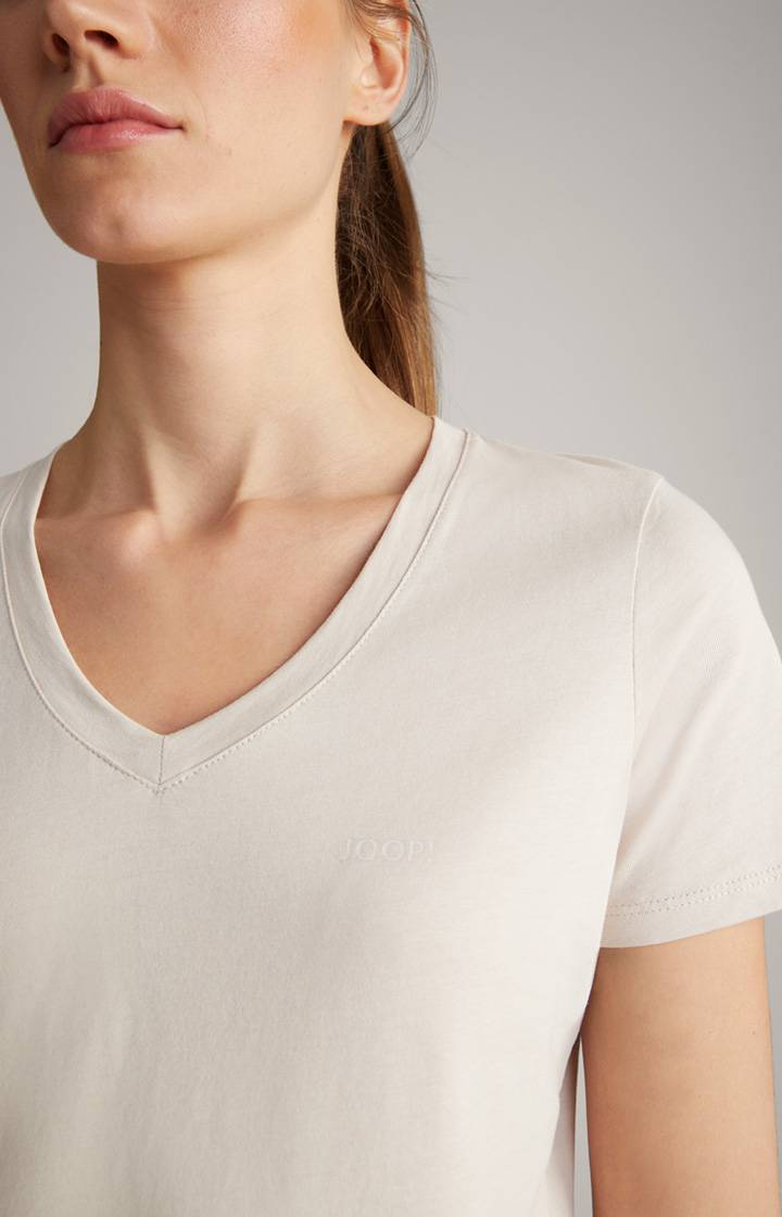Joop Baumwoll-T-Shirt In Beige