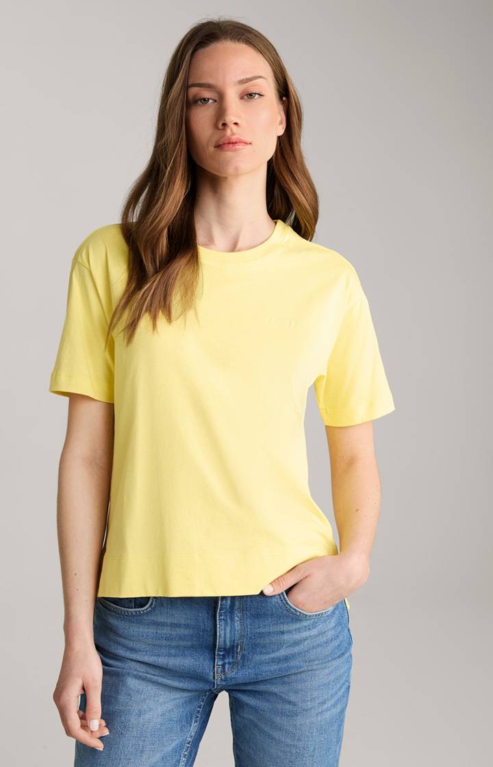 Joop Baumwoll-T-Shirt in Gelb