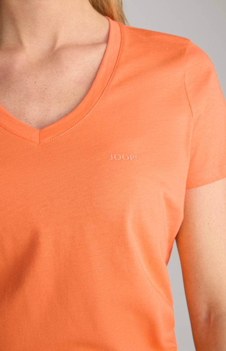 Joop Baumwoll-T-Shirt In Orange