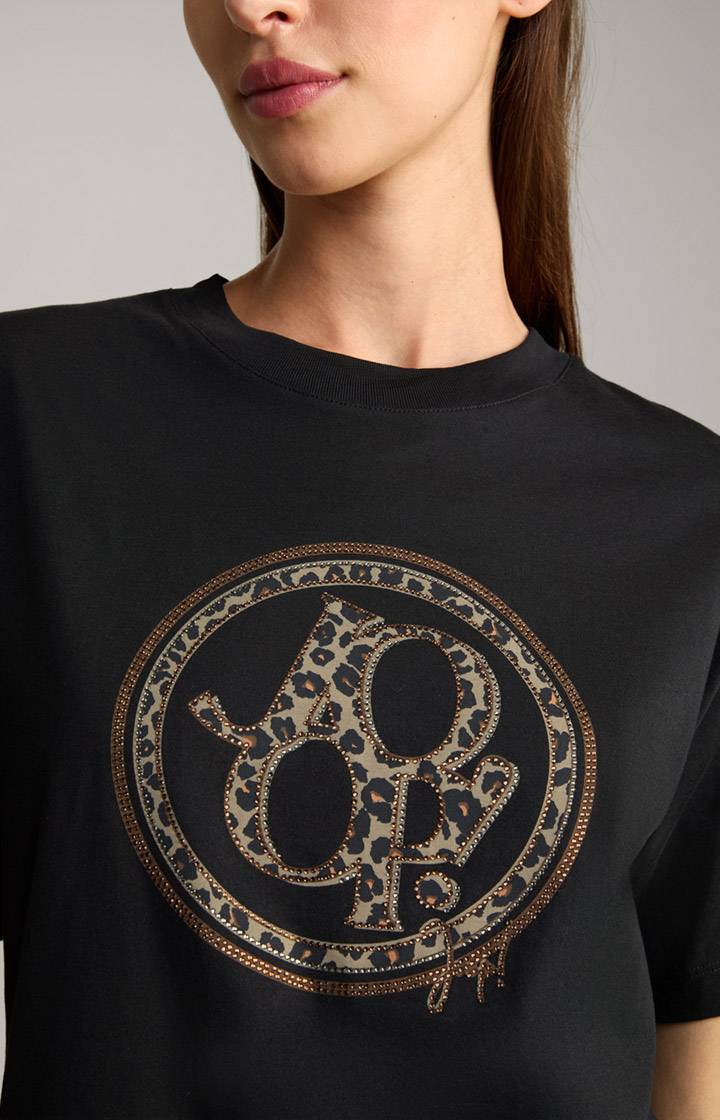 Joop Baumwoll-T-Shirt In Schwarz