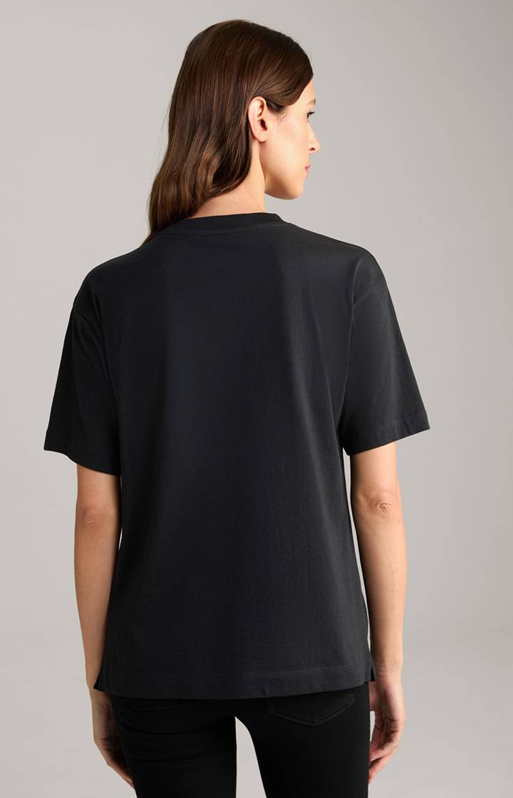 Joop Baumwoll-T-Shirt In Schwarz