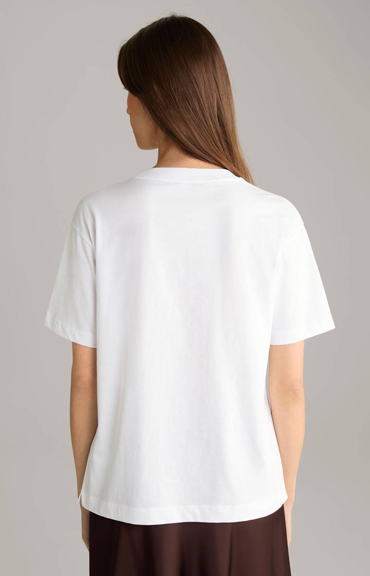 Joop Baumwoll-T-Shirt In Weiß