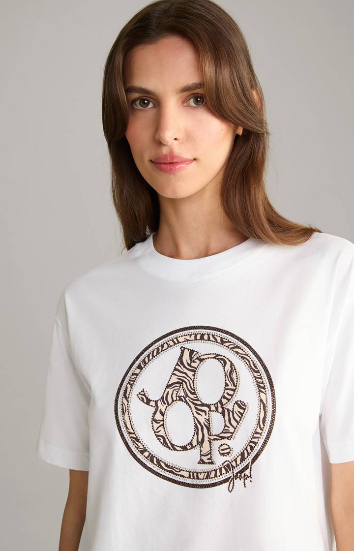 Joop Baumwoll-T-Shirt In Weiß