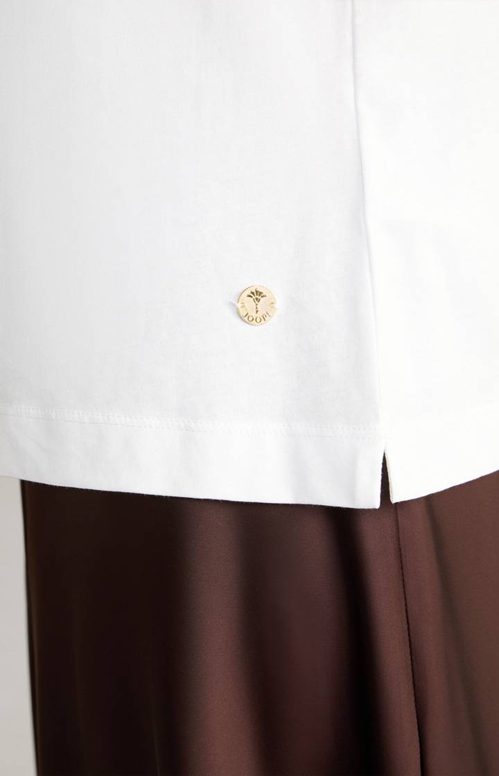 Joop Baumwoll-T-Shirt In Weiß