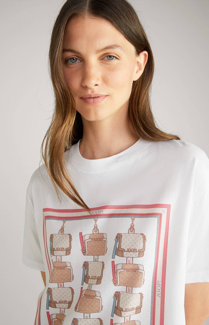 Joop Baumwoll-T-Shirt In Weiß