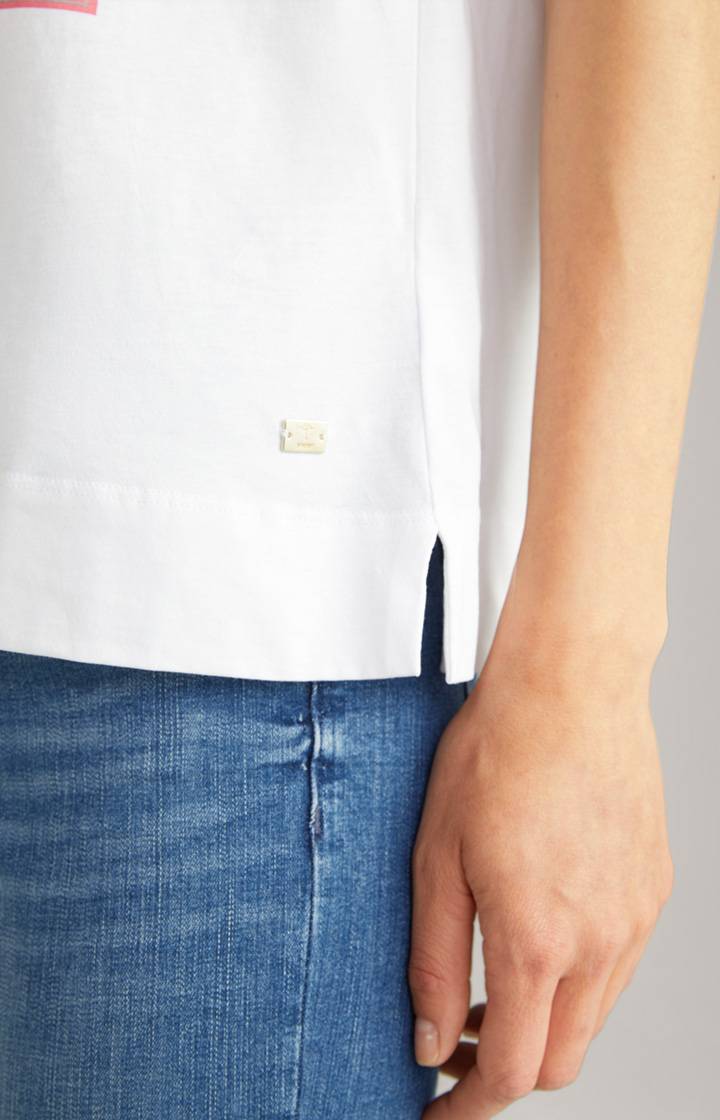 Joop Baumwoll-T-Shirt In Weiß