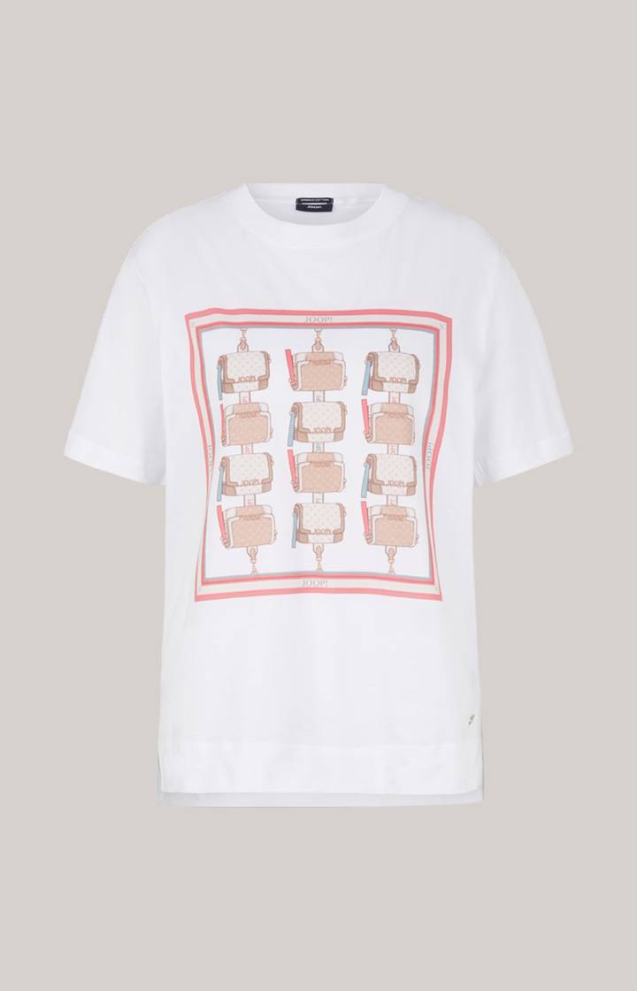 Joop Baumwoll-T-Shirt In Weiß