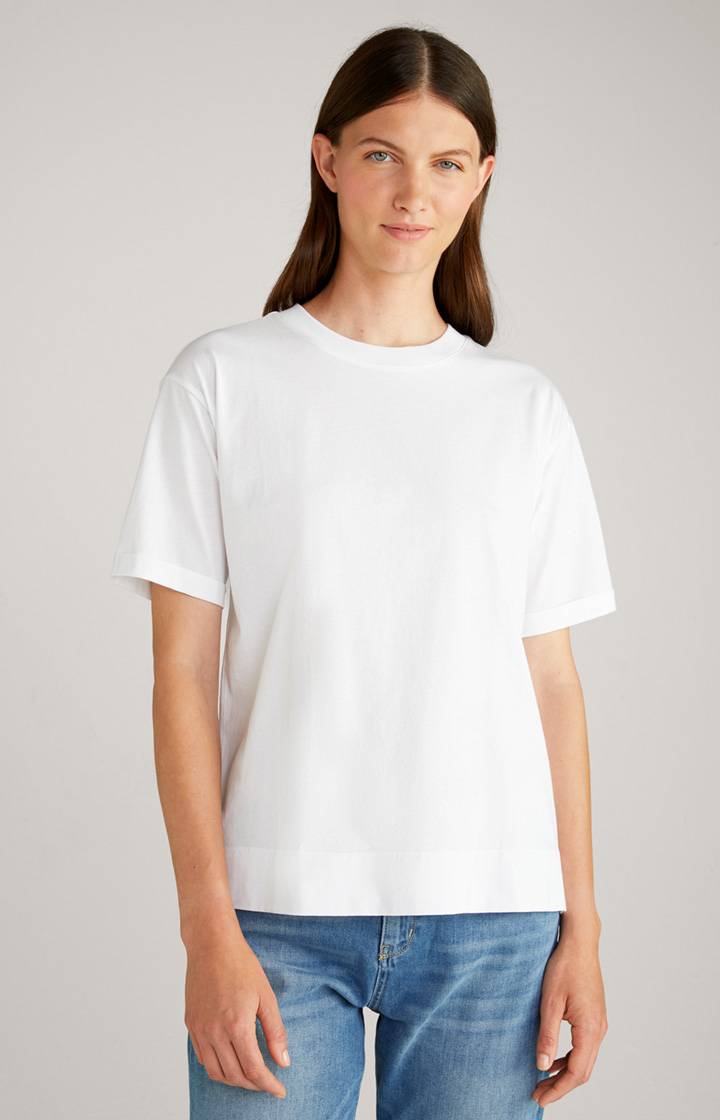 Joop Baumwoll-T-Shirt in Weiß