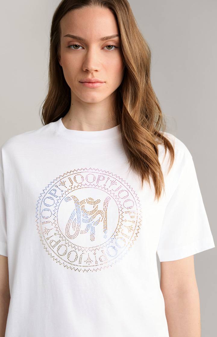Joop Baumwoll-T-Shirt In Weiß