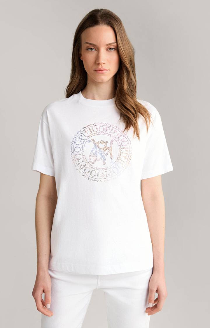 Joop Baumwoll-T-Shirt in Weiß