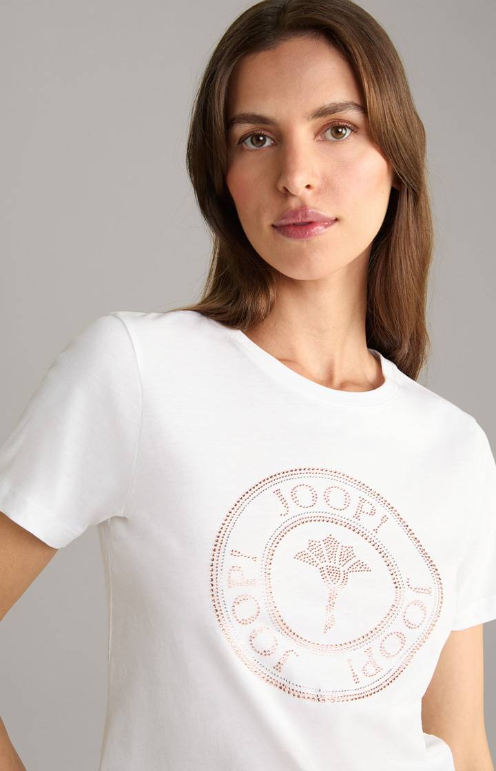 Joop Baumwoll-T-Shirt In Weiß