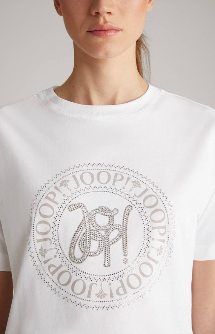 Joop Baumwoll-T-Shirt In Weiß
