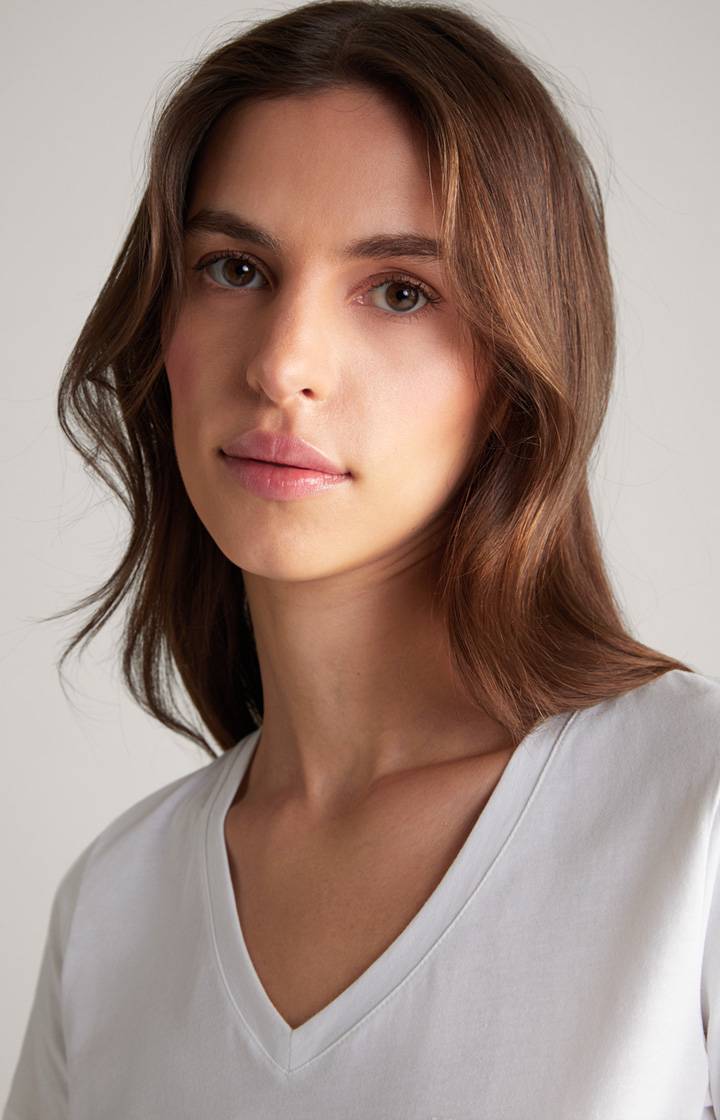 Joop Baumwoll-T-Shirt In Weiß