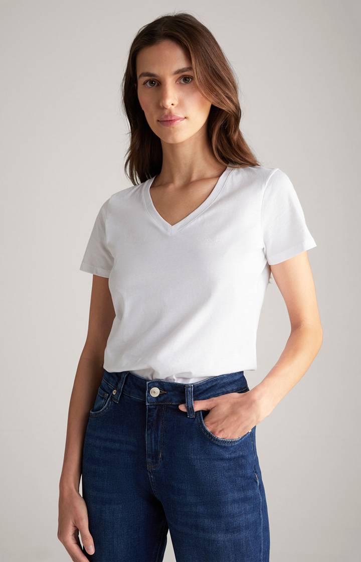Joop Baumwoll-T-Shirt in Weiß
