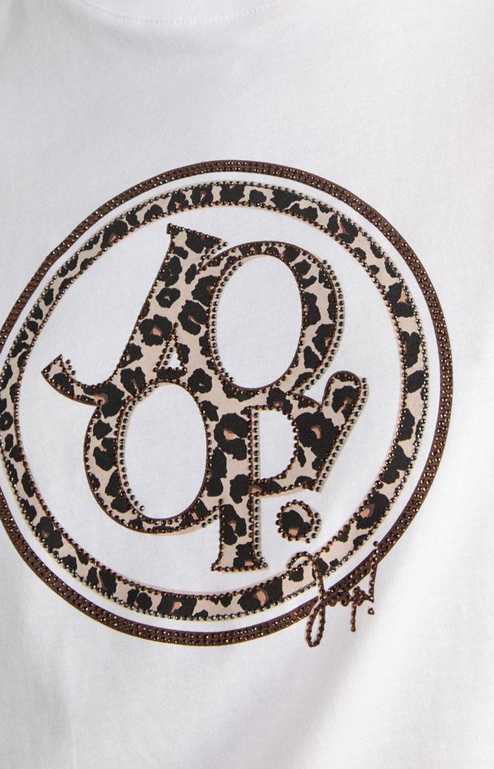 Joop Baumwoll-T-Shirt In Weiß