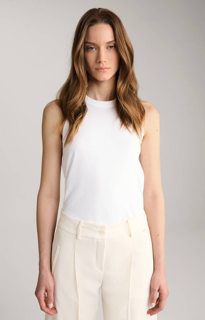 Joop Baumwoll-Tanktop in Weiß