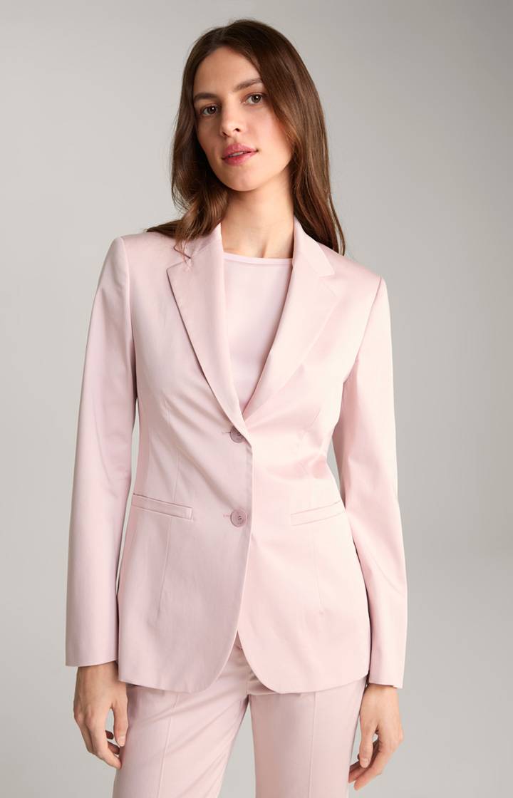 Joop Baumwollmix-Blazer in Rosé