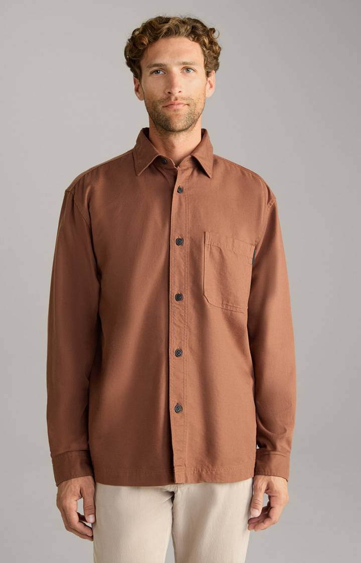 Joop Baumwollmix-Hemd Hagon in Kupfer