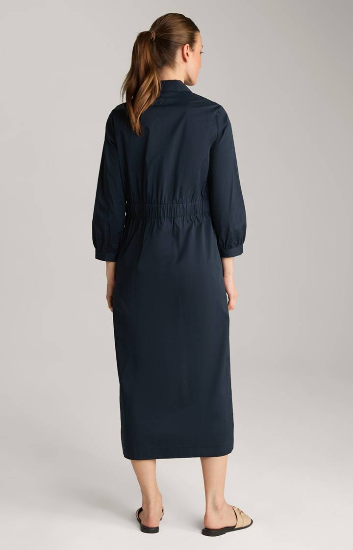 Joop Baumwollmix-Kleid In Navy