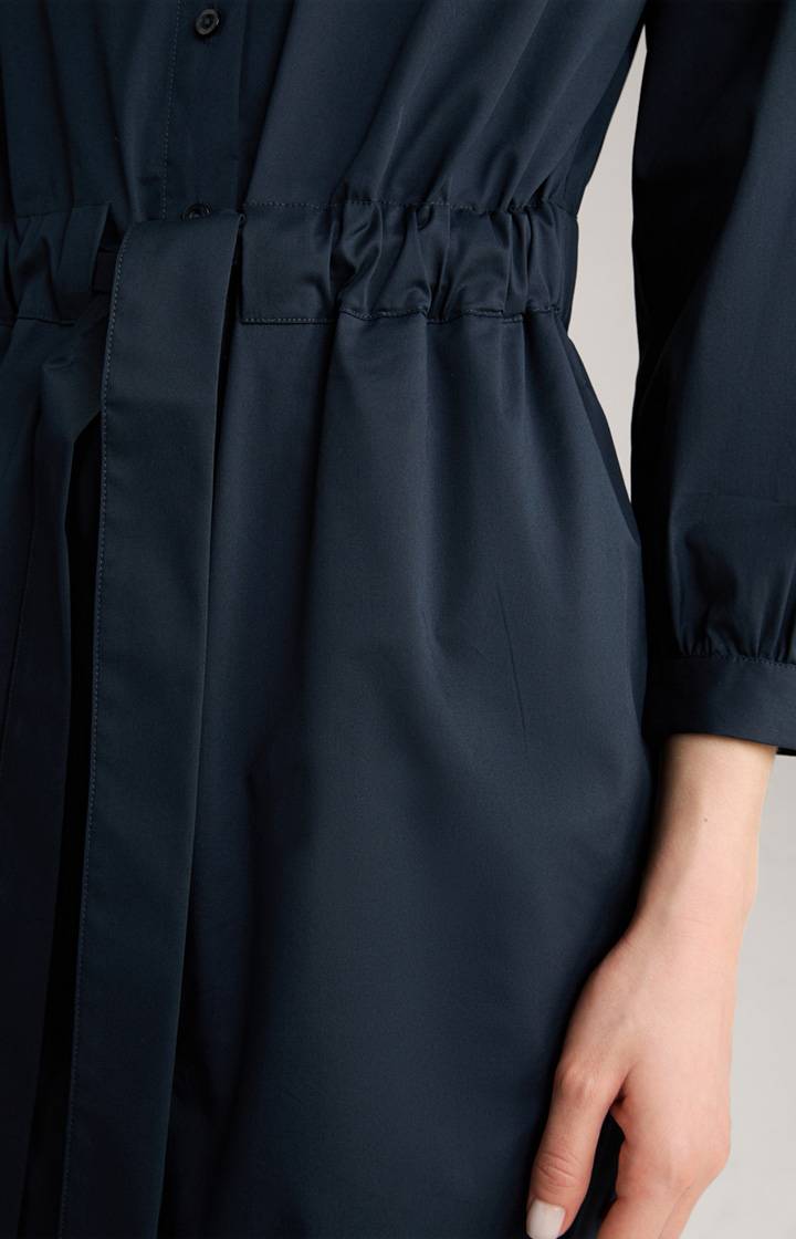Joop Baumwollmix-Kleid In Navy