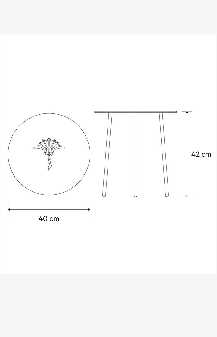 Joop Beistelltisch JOOP! EMBOSS, 40 X 42 Cm In Rauch