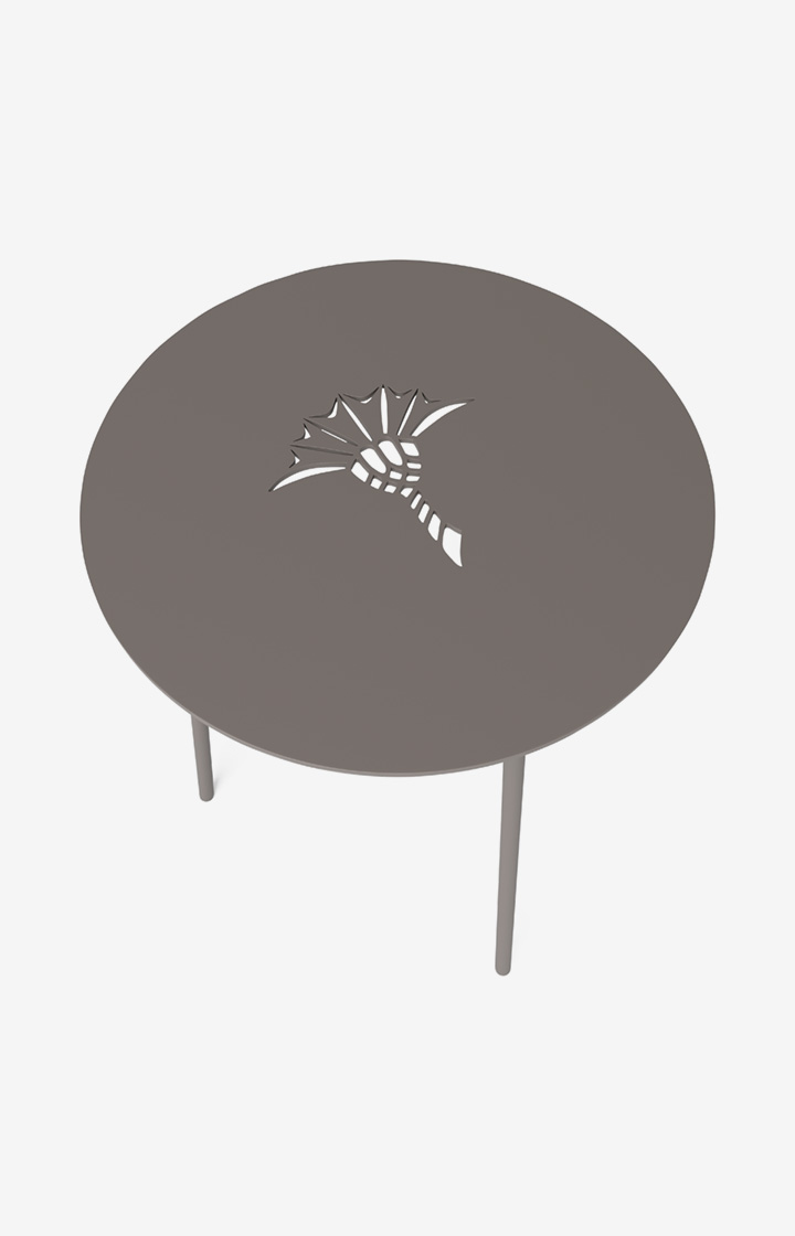 Joop Beistelltisch JOOP! EMBOSS, 40 x 52 cm in Rauch